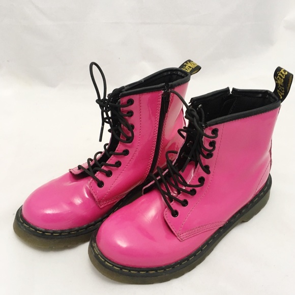 hot pink doc martens